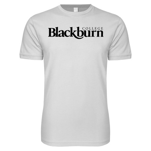  Next Level White SoftStyle T Shirt - Blackburn College