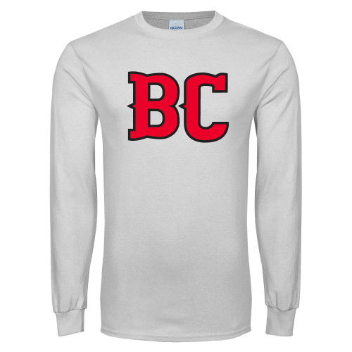  White Long Sleeve T Shirt - BC