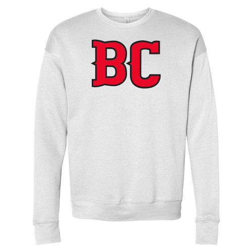 Blackburn Bella + Canvas White Fleece Crew