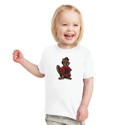  Toddler White T Shirt - Barney