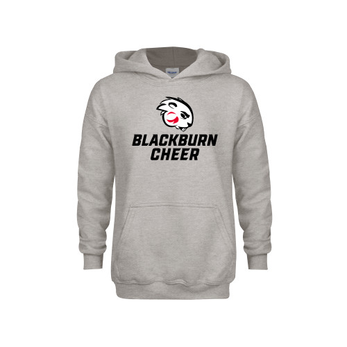  Youth Grey Fleece Hood - Blakcburn Cheer