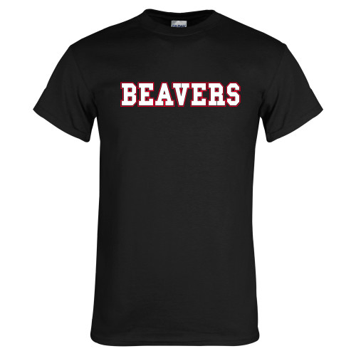  Black T Shirt - Beavers Collegiate