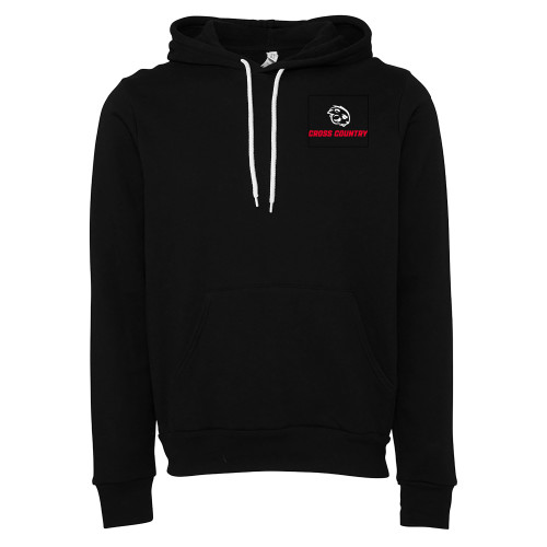  Bella + Canvas Black Fleece Hood - Cross Country