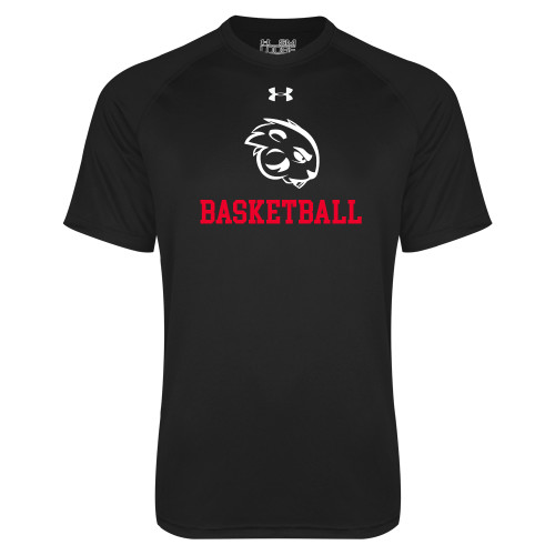  Under Armour Black Tech Tee - Basketball
