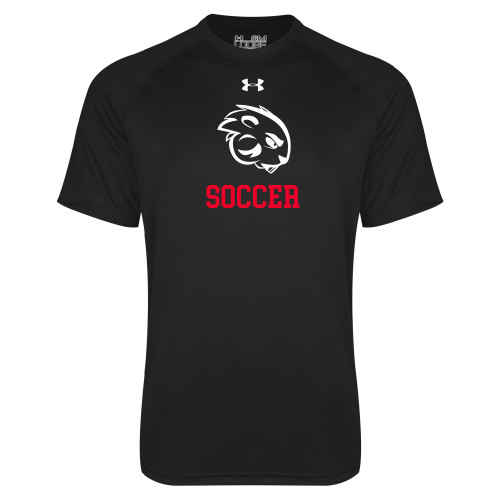  Under Armour Black Tech Tee - Soccer