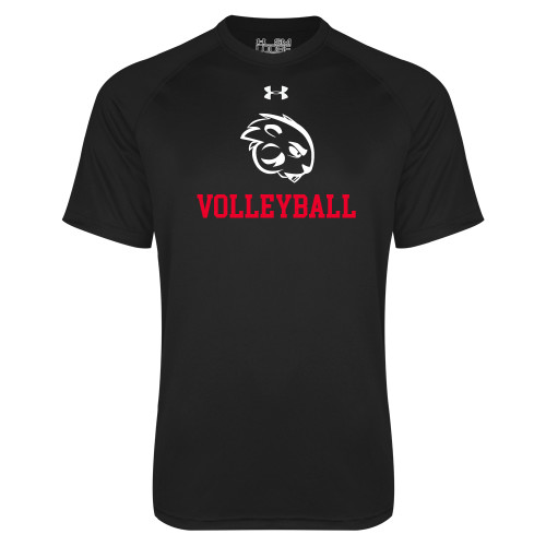  Under Armour Black Tech Tee - Volleyball