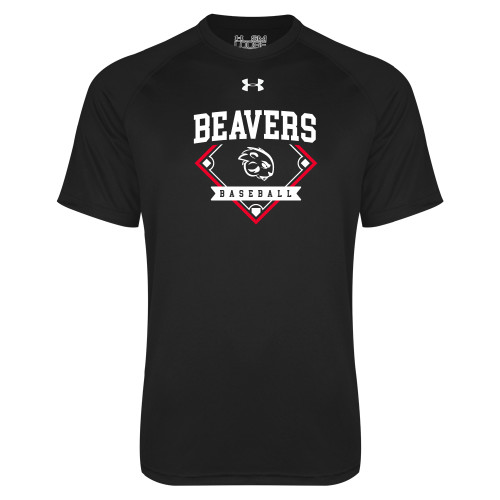  Under Armour Black Tech Tee - Beavers Baseball