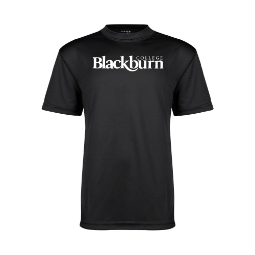  Youth Performance Black Tee - Blackburn College