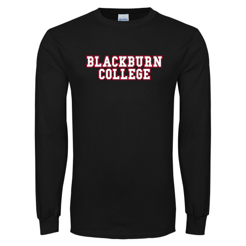  Black Long Sleeve T Shirt - Blackburn College Collegiate