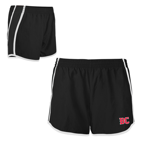  Womens Black/White Team Short - BC