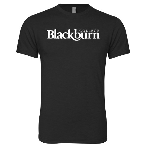  Next Level Black Triblend Tee - Blackburn College