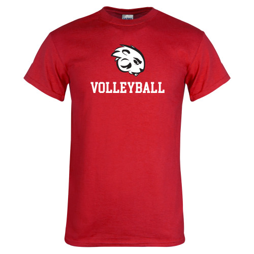  Red T Shirt - Volleyball