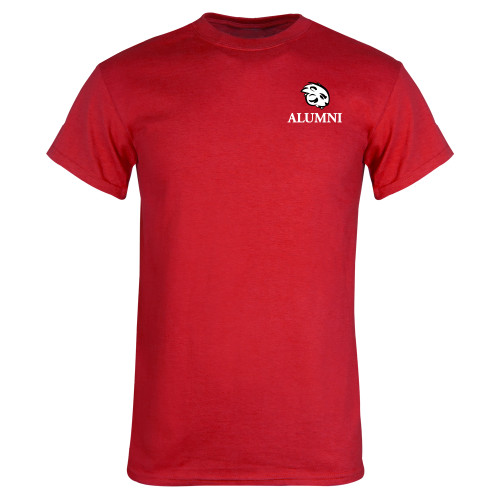  Red T Shirt - Alumni with Buzz