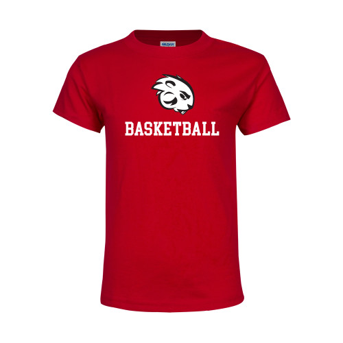  Youth Red T Shirt - Basketball