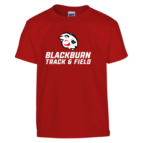  Youth Red T Shirt - Blakcburn Track and Field