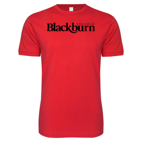  Next Level Red Softstyle T Shirt - Blackburn College