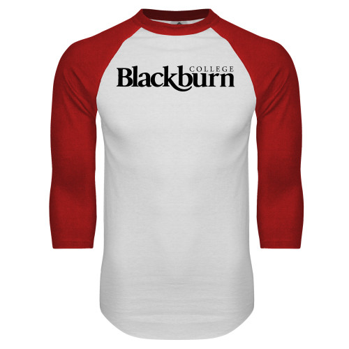 Main Image for  White/Red Raglan Baseball T Shirt
