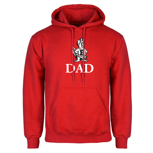  Red Fleece Hoodie - Dad with Barney