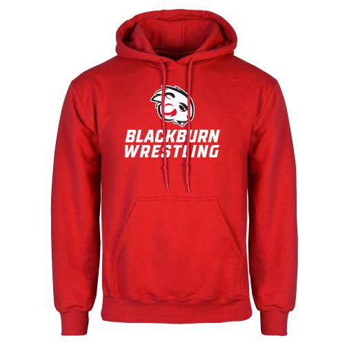  Red Fleece Hoodie - Blackburn Wrestling