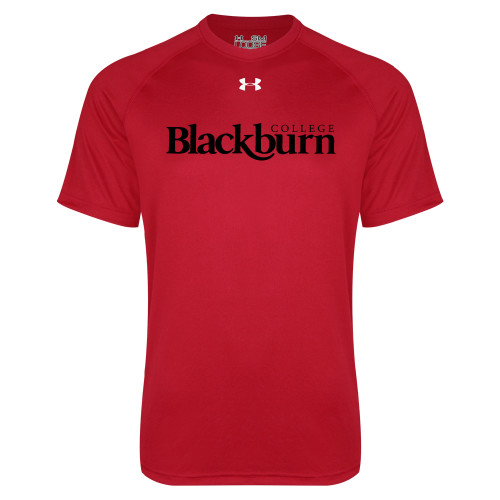  Under Armour Red Tech Tee - Blackburn College