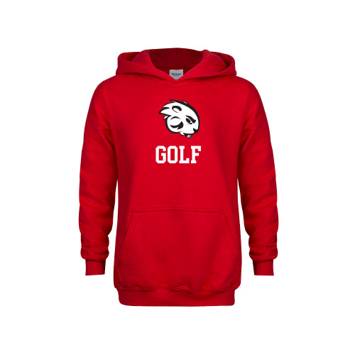  Youth Red Fleece Hoodie - Golf