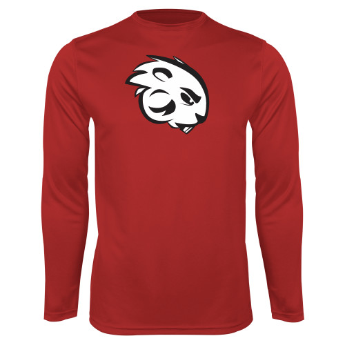 Main Image for  Red Performance Long Sleeve Shirt