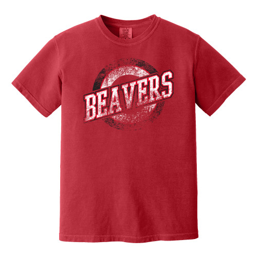  Comfort Colors Red T Shirt - Beaver Target