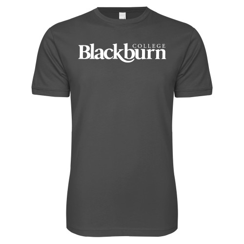  Next Level Charcoal SoftStyle T Shirt - Blackburn College