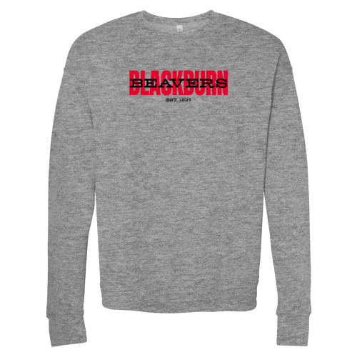 Main Image for  Bella + Canvas Heather Grey Fleece Crew