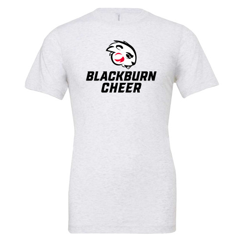  Bella + Canvas Ash Grey Jersey Cotton T Shirt - Blakcburn Cheer