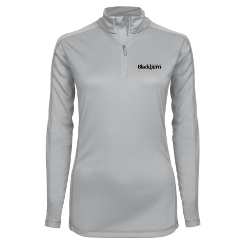  Syntrel Womens Platinum Interlock 1/4 Zip - Blackburn College