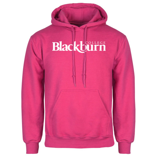  Womens Fuchsia Fleece Hoodie - Blackburn College