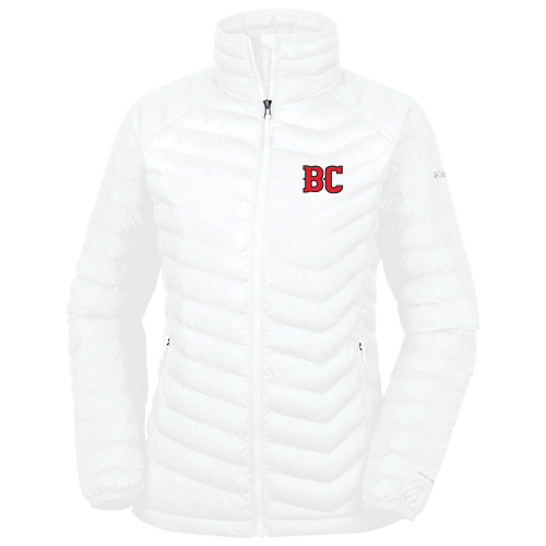  Columbia Womens White Powder Lite Jacket - BC
