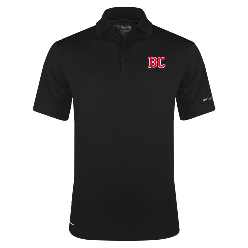  Columbia Black Omni Wick Drive Polo - BC