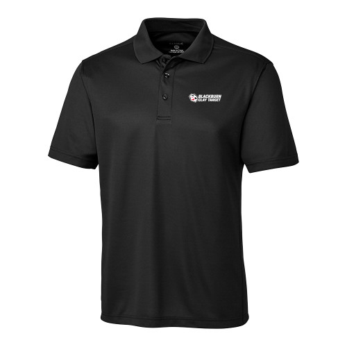  C&B Black Clique Ice Pique Polo - Blakcburn Clay Target