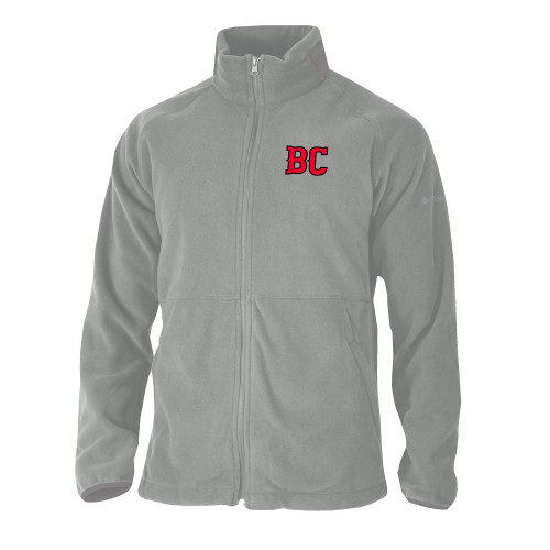  Columbia Grey Everest Ridge Fleece Full Zip Jacket - BC