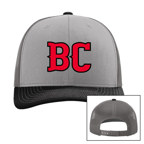  Richardson Grey/Charcoal/Black Trucker Hat - BC