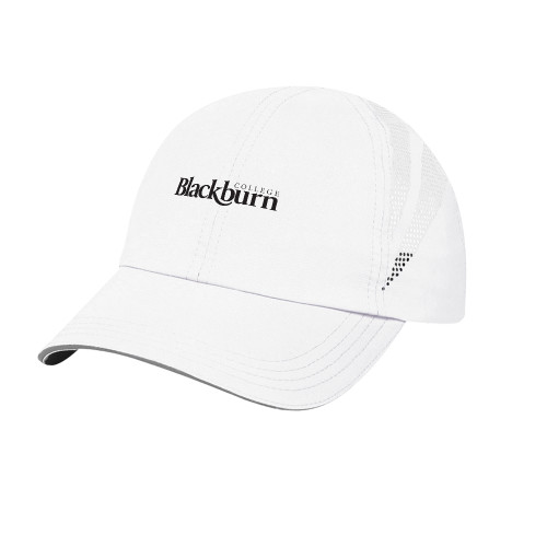  White Performance Cap - Blackburn College
