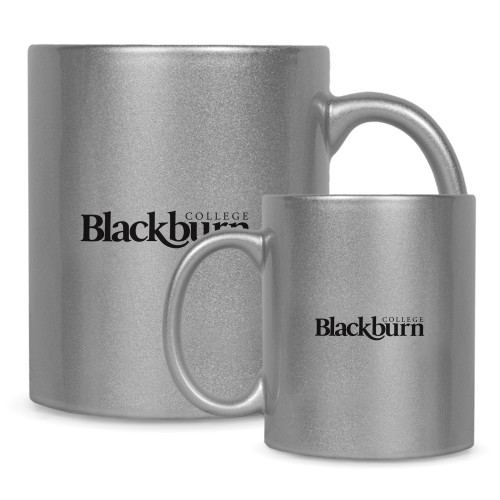  Full Color Silver Metallic Mug 11oz - Blackburn College