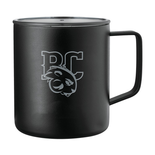  Rover Camp Vacuum Insulated Black Mug 14oz - BC WIth Buzz Engraved
