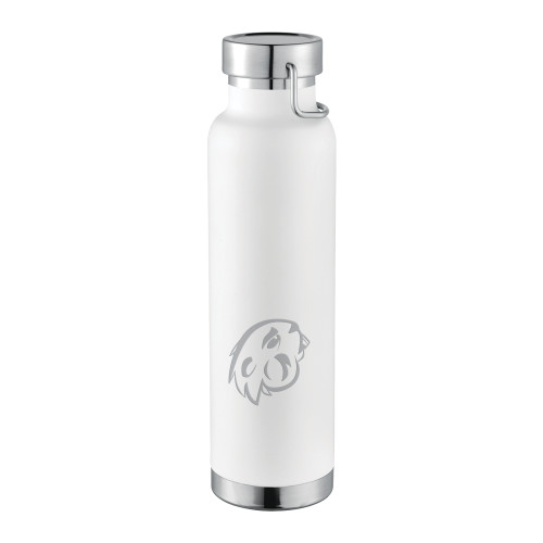 Thor Copper Vacuum Insulated White Bottle 22oz - Buzz Engraved