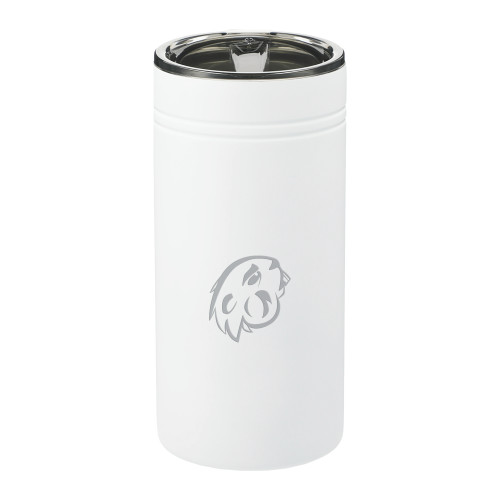  Sherpa Vacuum White Tumbler & Insulator 12oz - Buzz Engraved