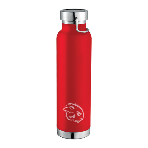  Thor Copper Vacuum Insulated Red Bottle 22oz - Buzz Engraved