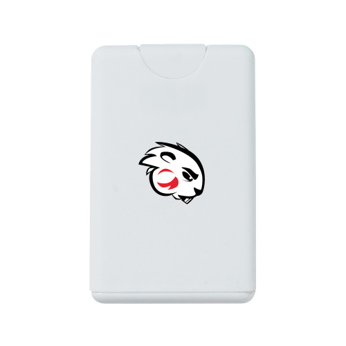  White .66 oz Card Shape Hand Sanitizer - Buzz