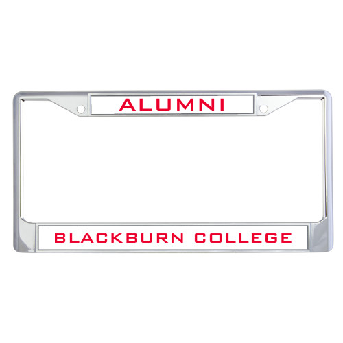  Alumni Metal License Plate Frame in Chrome - Alumni
