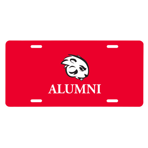  License Plate - Alumni with Buzz
