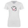 Thumbnail image for  Next Level Womens White Boyfriend Tee