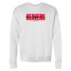 Thumbnail image for  Bella + Canvas White Fleece Crew