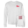 Thumbnail image for  Bella + Canvas White Fleece Crew