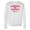 Thumbnail image for  Bella + Canvas White Fleece Crew